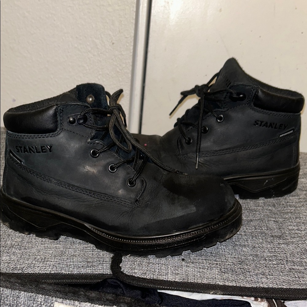 Stanley Black Winter Rain Boots Durable Waterproof